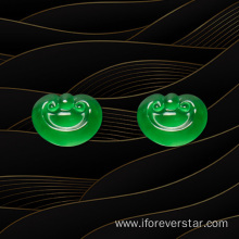 Good fortune as one wishes jadeite glass